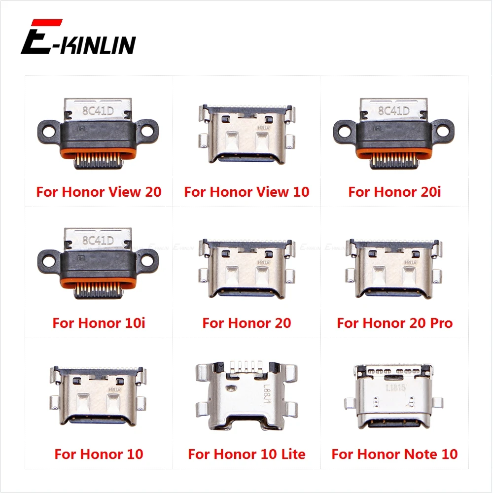 Type-C Charge Charging Plug Dock Micro USB Jack Connector Socket Port For HuaWei Honor 10i 20i View 20 Note 10 Lite Pro