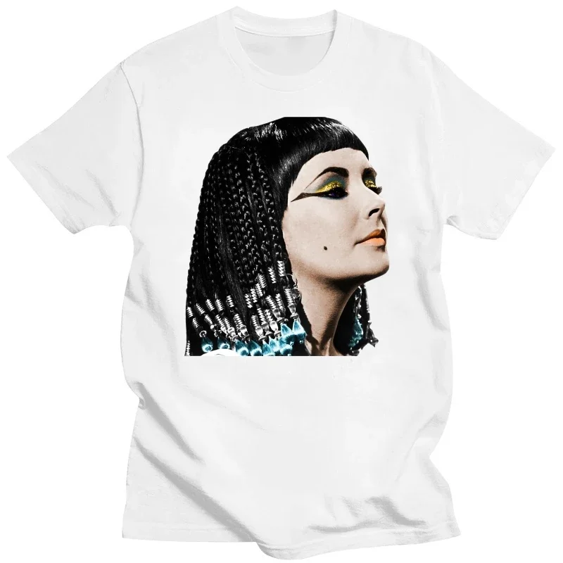 Men T Shirt Cleopatra Recolor Men T-shirts Oversized Harajuku Men Clothing Graphic Summer Funny Style Cotton Tops Fashion New