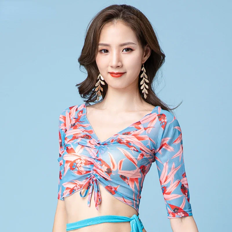 

Танцевальные костюмы в Болливуде, топы, женская одежда для танца живота, индийская танцевальная одежда, одежда для танцовщицы, блузка для профессиональных соревнований по танцам живота