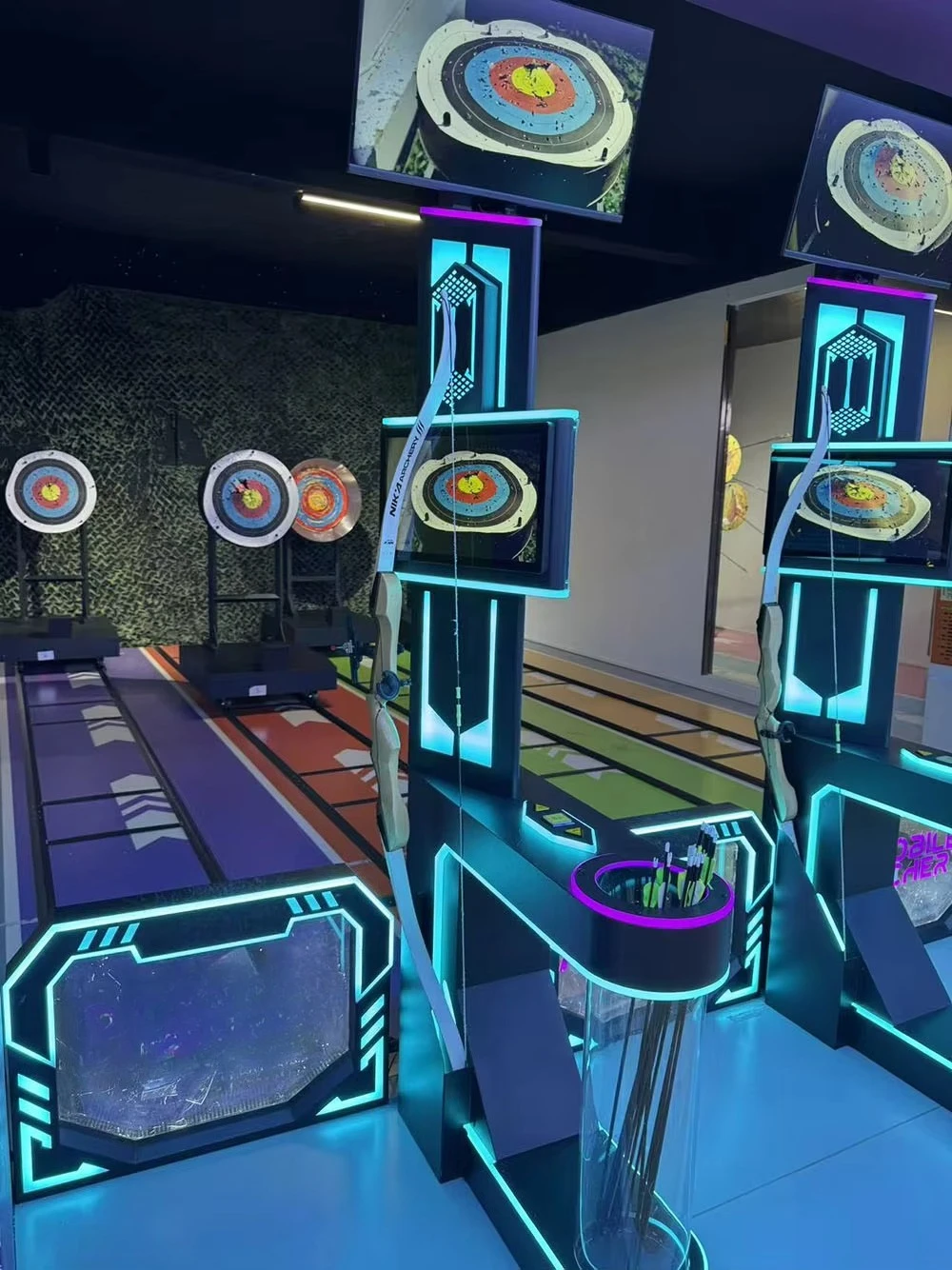 لعبة محاكاة الرماية في الأماكن المغلقة، تدريب محاكاة هدف الرماية