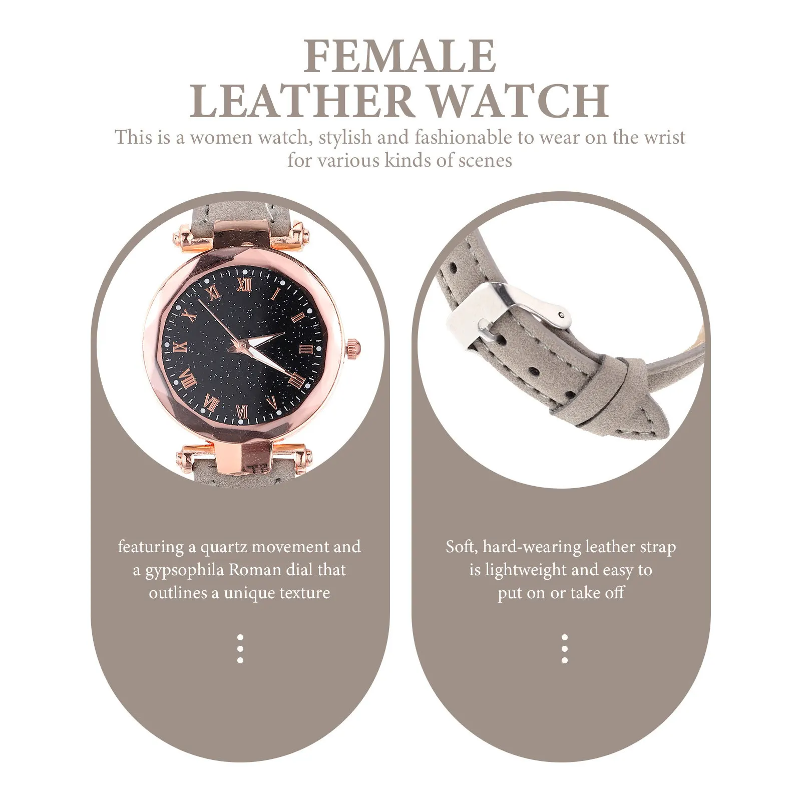 

Модные женские наручные часы для девочек, регулируемый женский ремешок для отдыха, повседневные деловые часы, прочный стеклянный материал, светильник