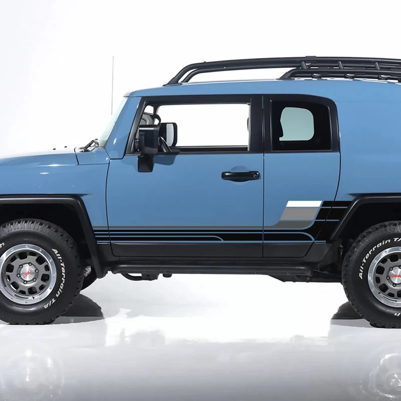

Car Vinyl sticker FOR Toyota FJ Cruiser body decoration modification custom racing Film Decor Accessories