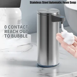 Intelligent automatic sensing stainless steel soap dispenser for washing mobile phones, contactless for home kitchen wall mounte