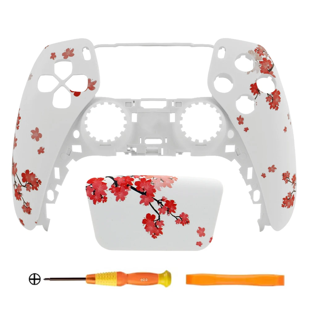For PS5 Controller Replacement Front Shell Faceplate with Touchpad BDM-010/020/030/040/050 DIY Mod Housing Cover Repair Parts - view 2