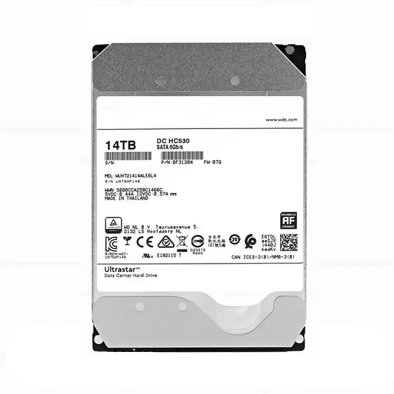 Go! HDD DC HC530 16TB 14TB 12TB 10TB Enterprise Class Helium Disk Desktop Computer 7200 to 512M High-Speed 14T Monitoring Hard