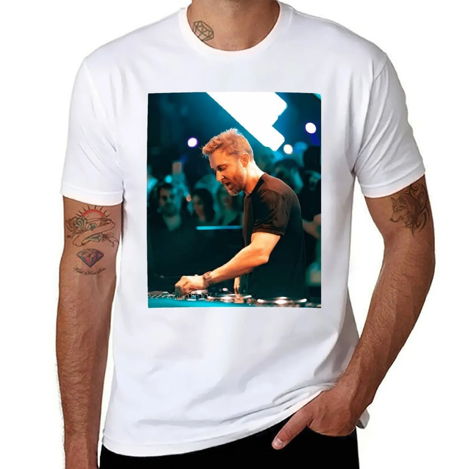 

David Guetta T-Shirt t shirt man designer cotton t shirt man man t shirt summer T-Shirt