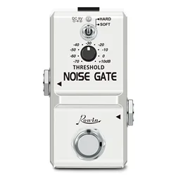 Rowin Super Tiny Pedal Noise Gate Effects Noise Reduction Noise filter Suppressor Noisegate NS-3 For PedalBoard Electric Bass