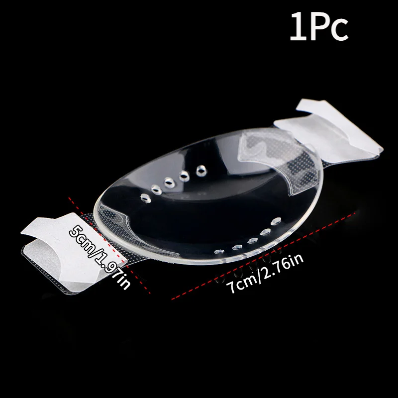 Self-adhesive Clear Plastic Eye Care Eye Shield With 10 Holes Needed After Ophthalmic Surgery Collision Avoidance Eye Protection