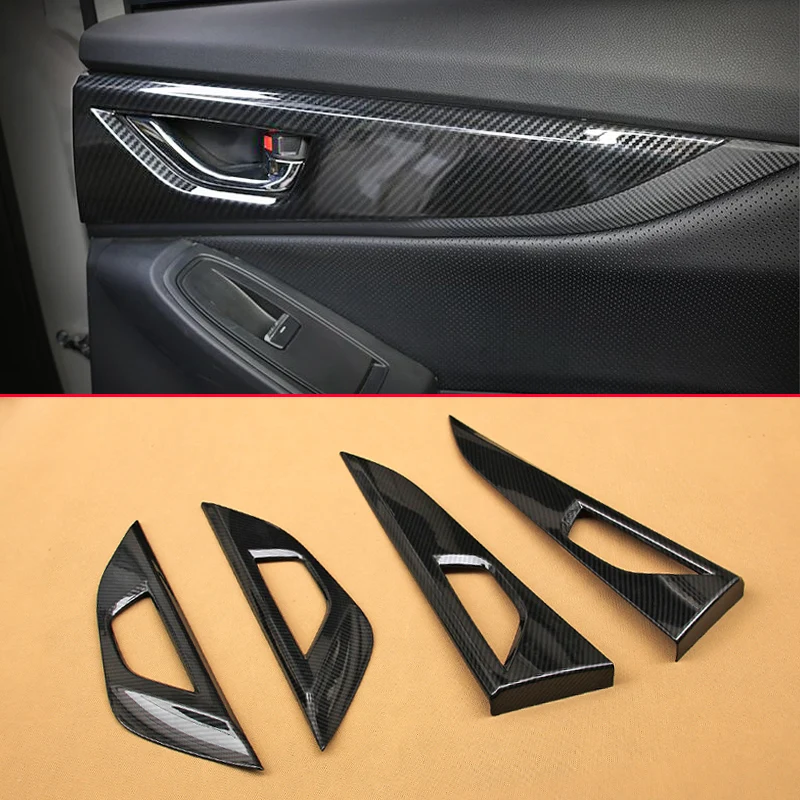 

Стильные накладки на ручки внутренних дверных панелей из карбона для Subaru Impreza XV Crosstrek 2018-2023