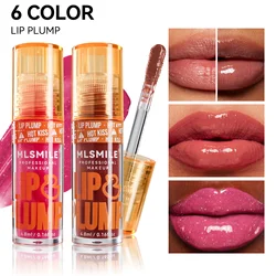 Duck Lip Set Plump Lip Oil long-lasting Moisturizing Lip Gloss Mirror Water natural Transparent No Sticky Gloss Pearl Lip Glaze