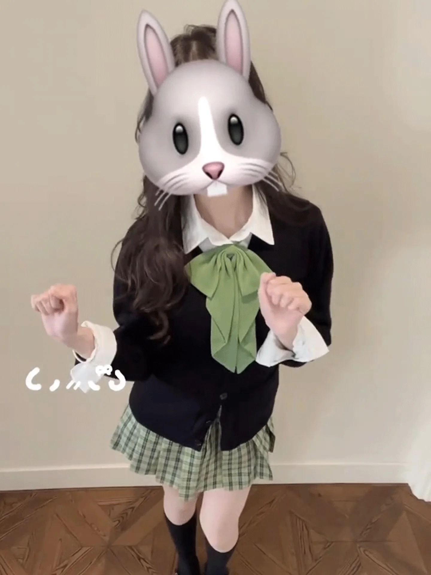 

Комплект женской одежды в стиле школьницы JK с ароматом вишневого молока: вязаный кардиган и юбка для осени и зимы