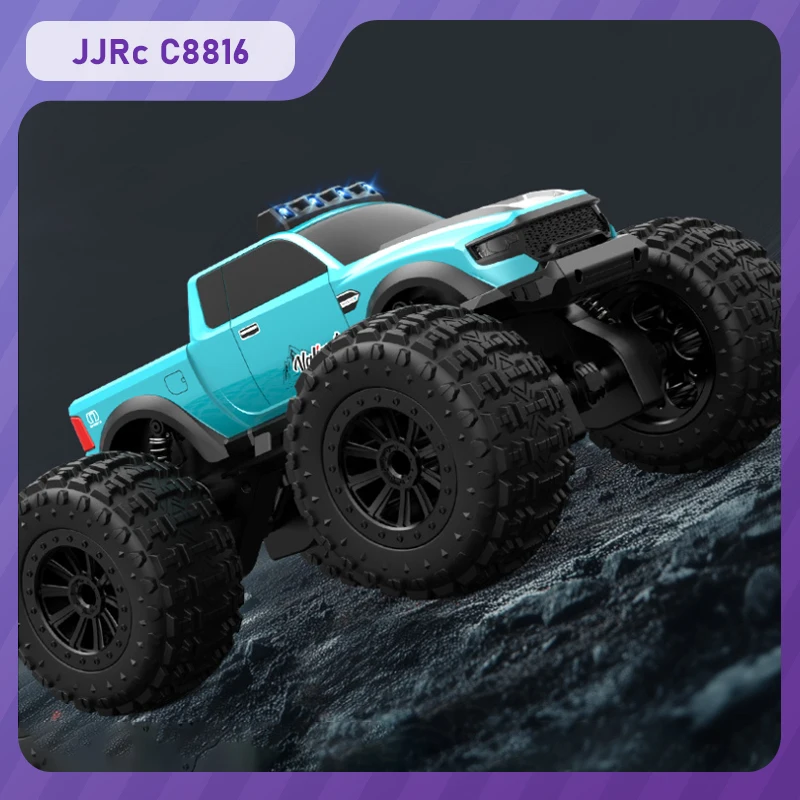 

New JJRC C8816 Rc Car 4×4 360° Rotary Off-Road Pickup Truck Four-Wheel Drive Amphibious Led Light Rc Car Children'S Toys