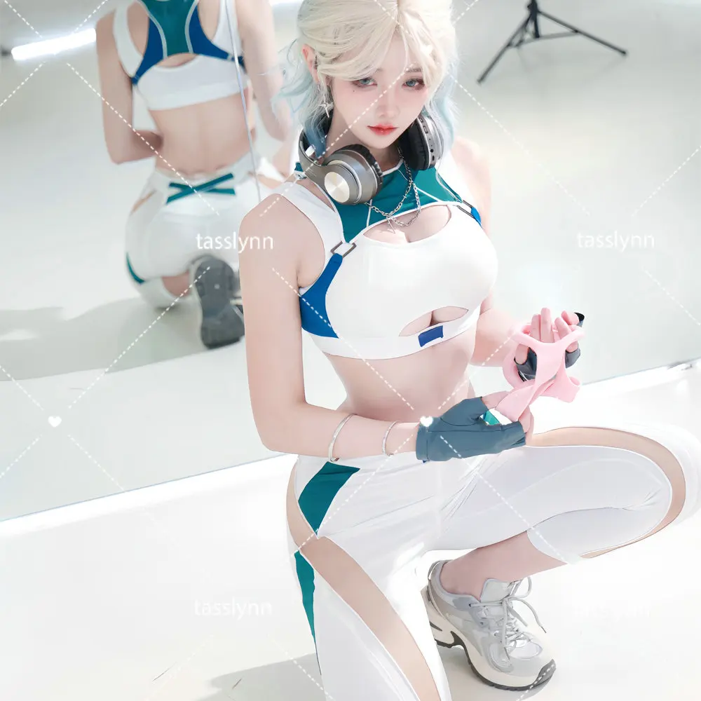 

Game Cosplay Naraka Bladepoint Shayol Wei Cosplay Costumes Shayol Wei Yoga Clothes Sexy Patchwork Tight Sportswear