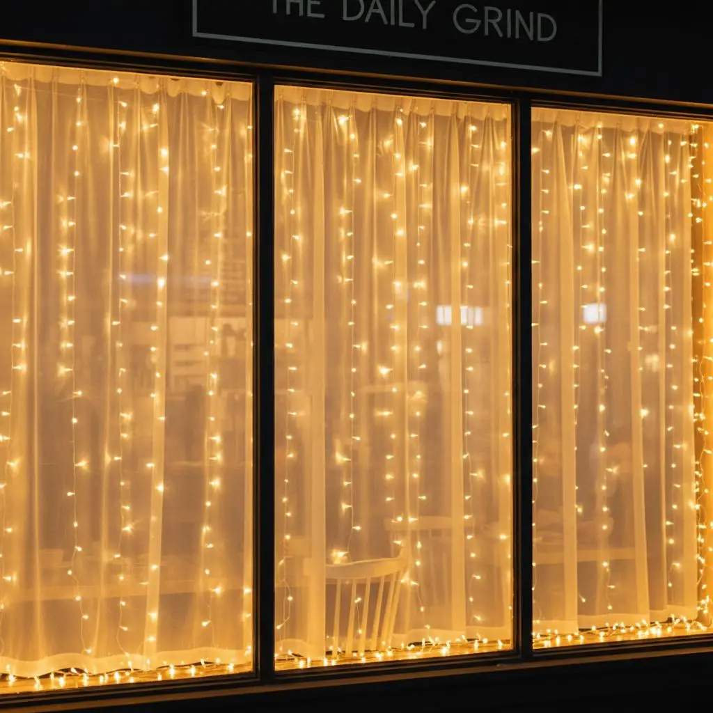 

Window Curtain String Lights Fairy Usb With Hook Remote 3m*3m 300 Led Copper Wire Plug In 8 Modes Wedding 3mx3m Christmas Light