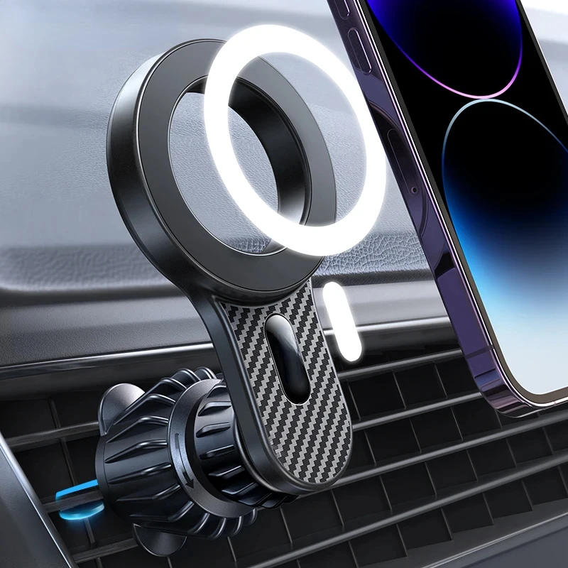 

Magnetic Car Phone Holder Universal Strong Car Air Vent Phone Mount Compatible with iPhone Samsung LG Google Pixel, etc