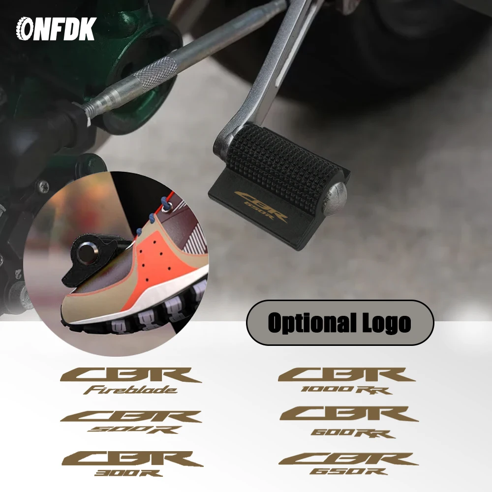 

For Honda CBR1000RR CBR650R CBR 600R 500R 300R Motorcycle Gear Shift Lever Pedal Foot Pad Rubber Cover Accessories