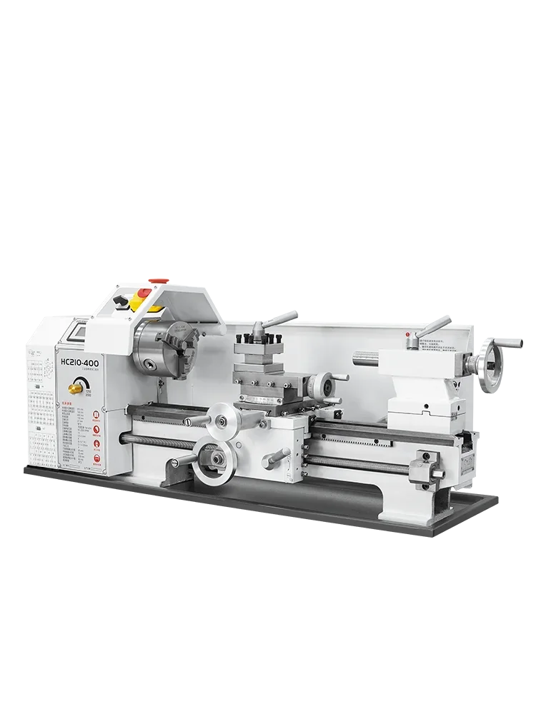 Desktop home lathe, industrial-grade small high-precision woodworking metalworking lathe HC210