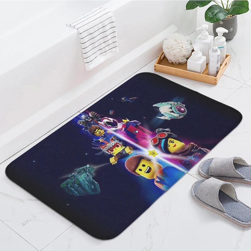 

Bathroom Carpet D-Legos Movie Custom Bedroom Living Room Rug Outdoor Entrance Doormat Hallway Foot Mat Useful Things for Home