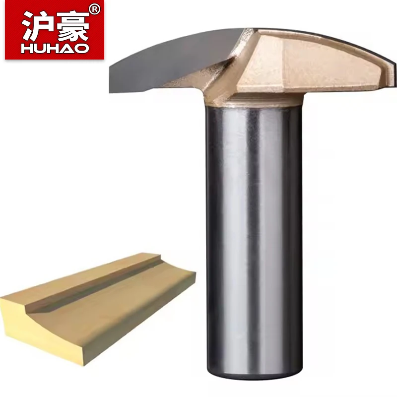 HUHAO Carbide Panel Classical Plunge Panel Router Bit Thin Type Cove Box Router Cutter Round Bottom With Long Edge Router Bit