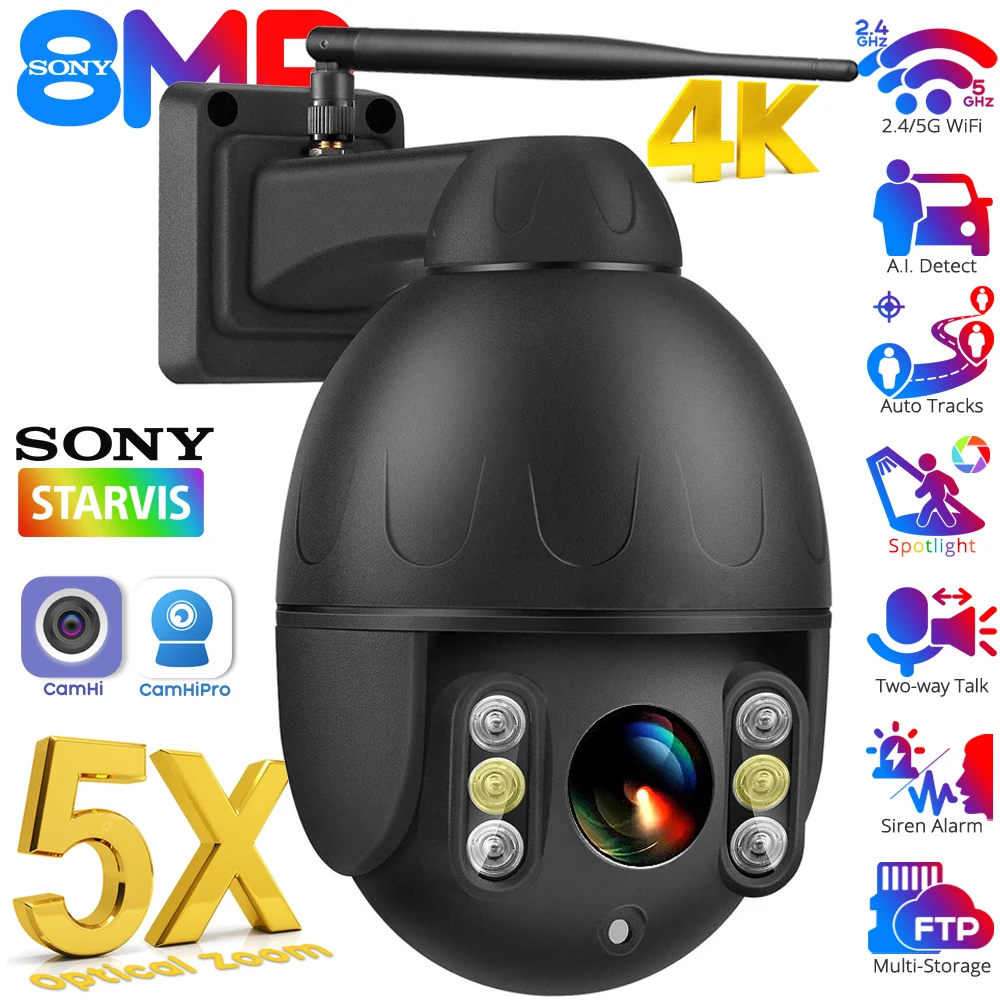 4K 8MP Wifi Surveil… - image