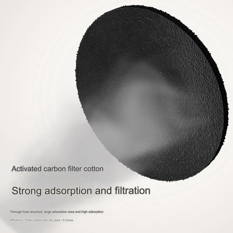 Дымовой очиститель, дымовой фильтр, портативный козырек, ABS + PP дымовой очиститель для курения в помещении