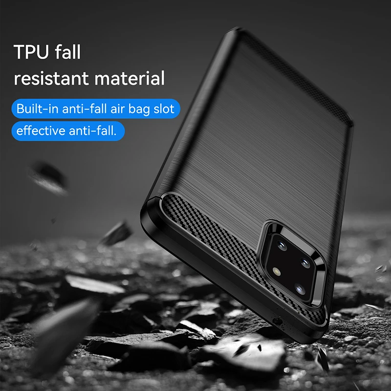 For Case Samsung Galaxy Note 10 Lite Cover For Samsung Note 10 Lite Coque Bumper Soft TPU Case For Samsung Note 10 Lite Fundas