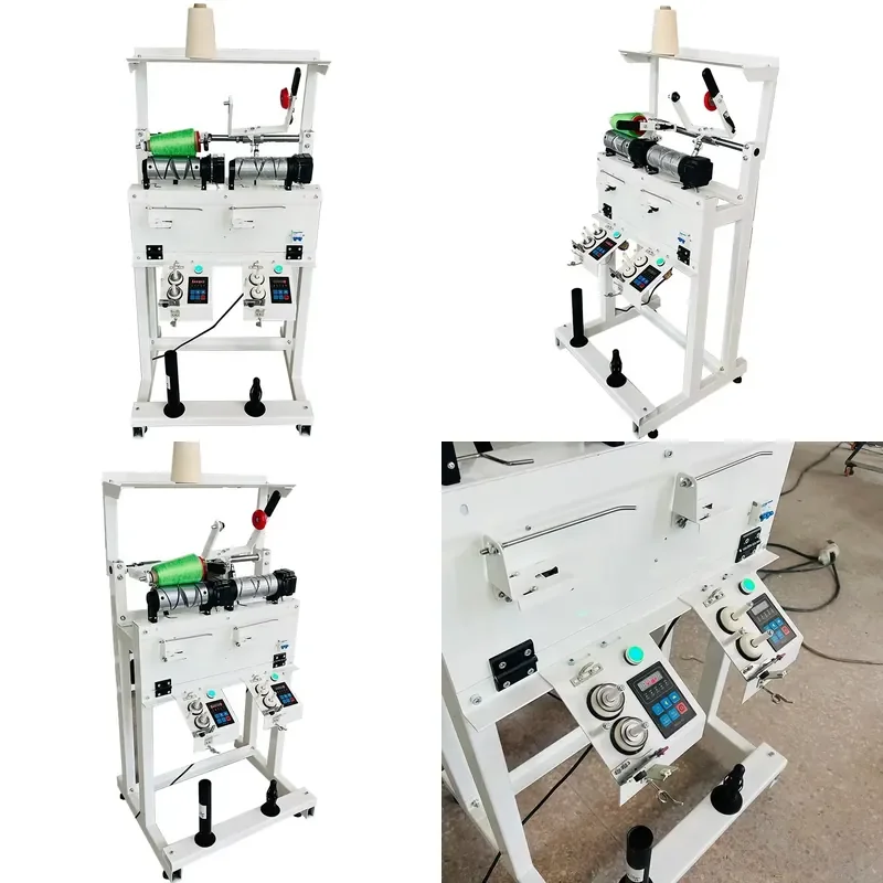 for Cone Winding Machine Motor Controlled Yarn Cone Winder Bobbin Yarn Winding Machine