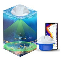 Underwater Echo Sounder Color Bluetooths Depth Sea Visual Fishing Bait Boat Android Ios Phone Wireless Sonar Sensor Fish Finder