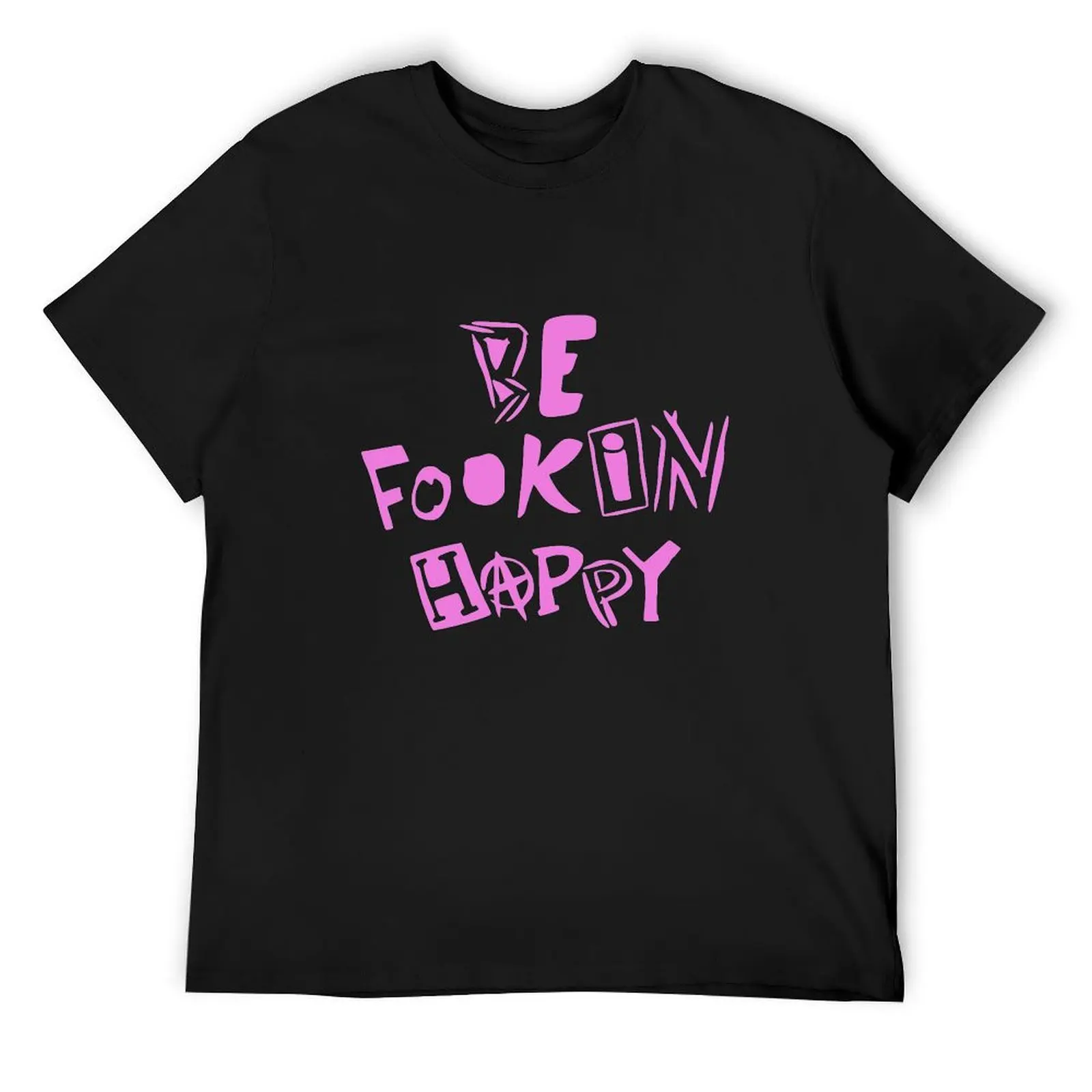 

YungBlud - Be Fookin Happy T-Shirt tees Man t-shirt anime t shirts mens graphic t-shirts anime
