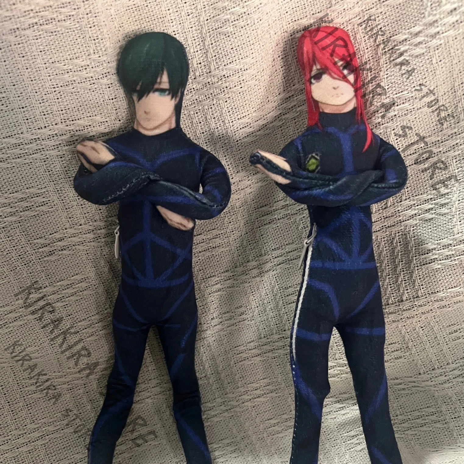 

BLUE LOCK Oliver Aiku Kunigami Rensuke Nagi Seishiro Rin Itoshi Abstract Soft Body Mascot Anime Funny Cosplay Maumet Collection