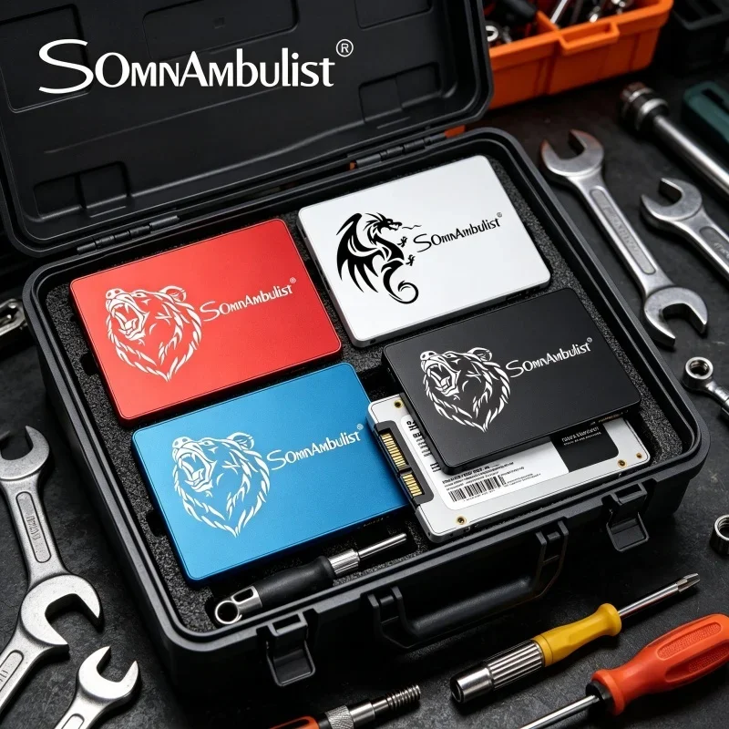 

SomnAmbulist 2.5" SATA3 SSD 128GB 240GB 256GB 480GB 512GB 960GB 1TB 2TB Solid State Drive For PC Laptop