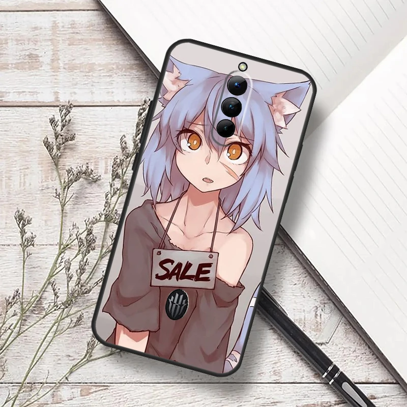 Anime Cat Girl Case For ZTE Nubia Red Magic 10 Air 6S 7S 7 Pro RedMagic 10S 9S 8S 8 9 10 11 Pro Plus Funda - view 3