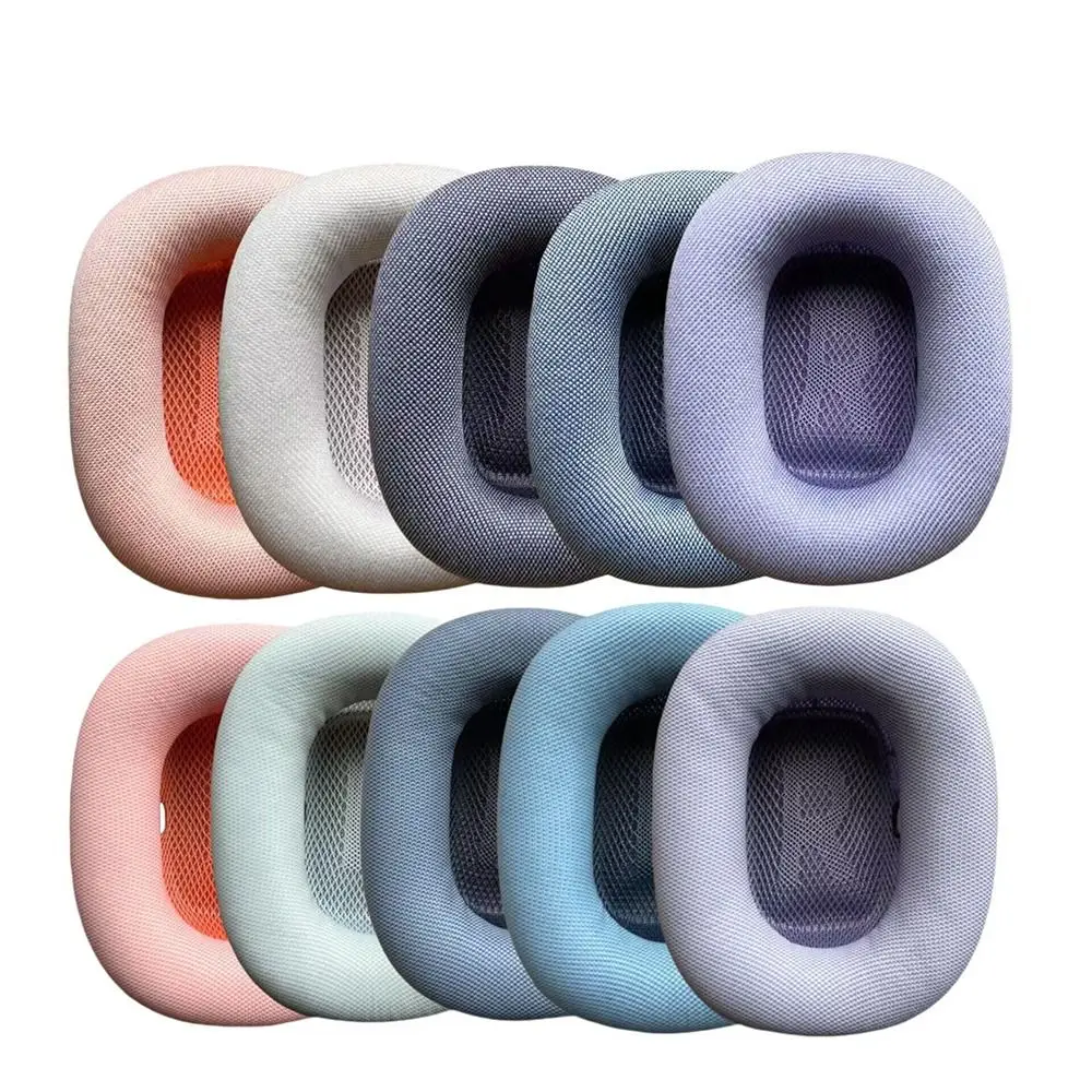 1 paio di cuscinetti auricolari in tessuto con cancellazione del rumore paraorecchie di ricambio copertura auricolare riparazione cuscino auricolare per Airpods Max Gen2