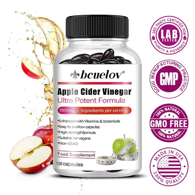 

Комплексные капсулы из уксуса Apple Cider — поддерживает естественную детоксикацию, метаболизм и помогает повысить уровни энергии.