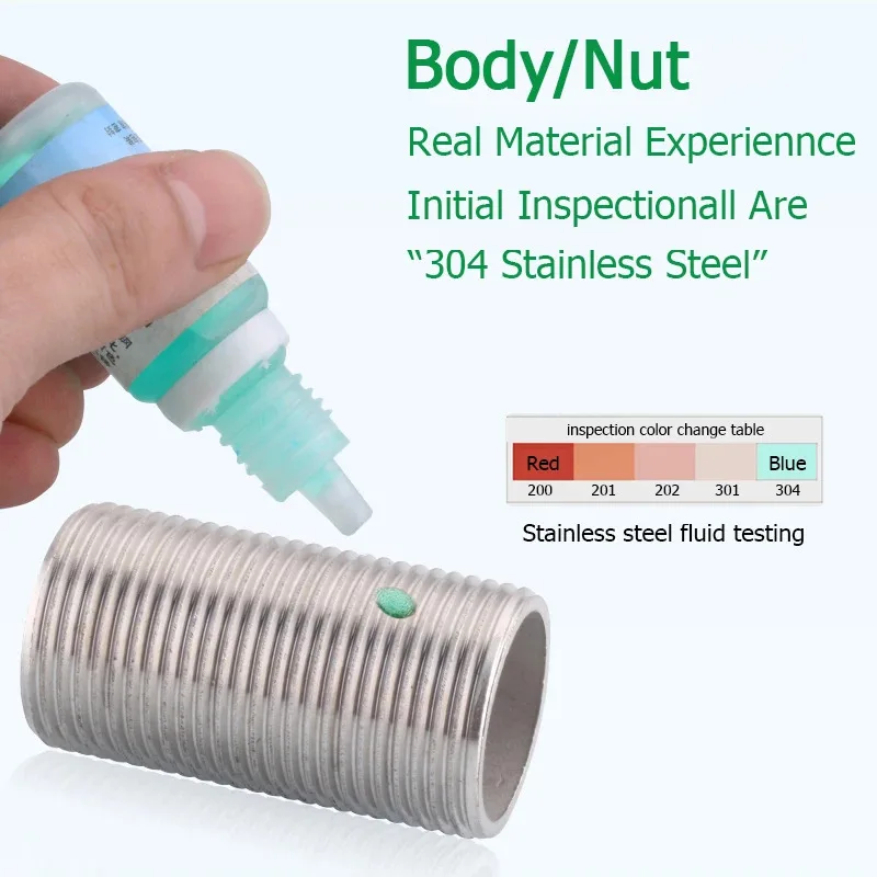 304 Stainless Steel Hollow Male Thread Rod Length 30-150mm Hollow Screw Rod Bar 1/8" 1/4" 3/8" 1/2" 3/4" 1" 1-1/4" 1-1/2" 2"