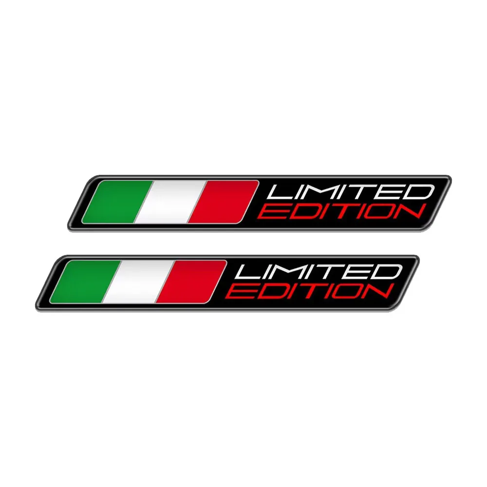 

3D Motorcycle Decal Italy Flag Stickers Italia Limited Edition Sticker Case for Aprilia RS4 RSV4 Ducati Monster 1199 1299 1098