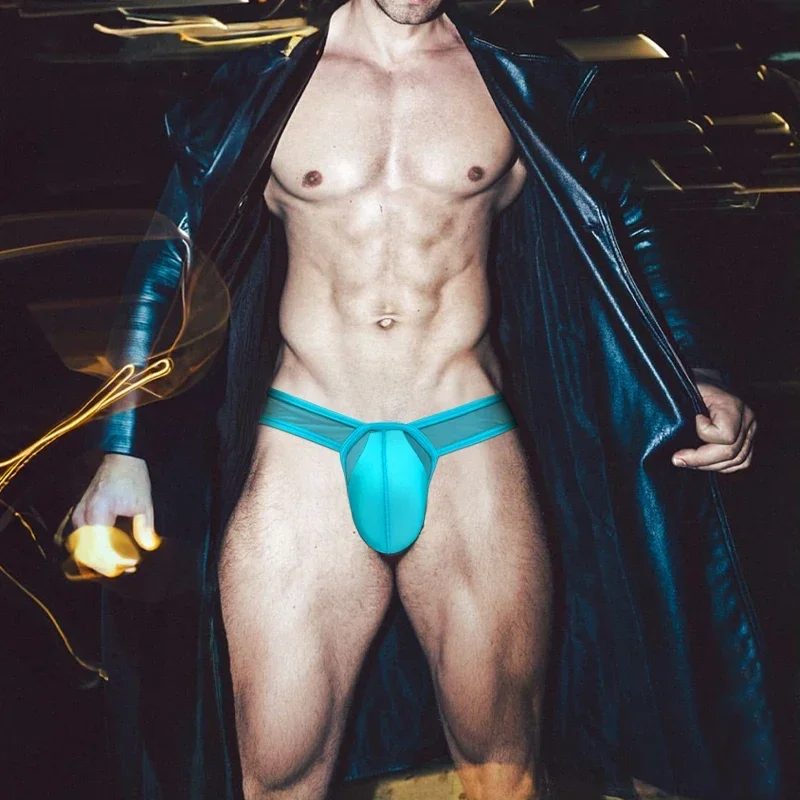 

1-3 PCS Men Underwear Male Sheer Underpants Low Rise Men Underwear Comfortable Breathable Briefs Comfortable Fitness Men's Pants