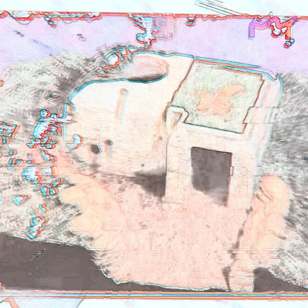 

1/35 Resin unpainted model Kit, Battlefield construction bunkers, unassembled and unpainted GK, 708T