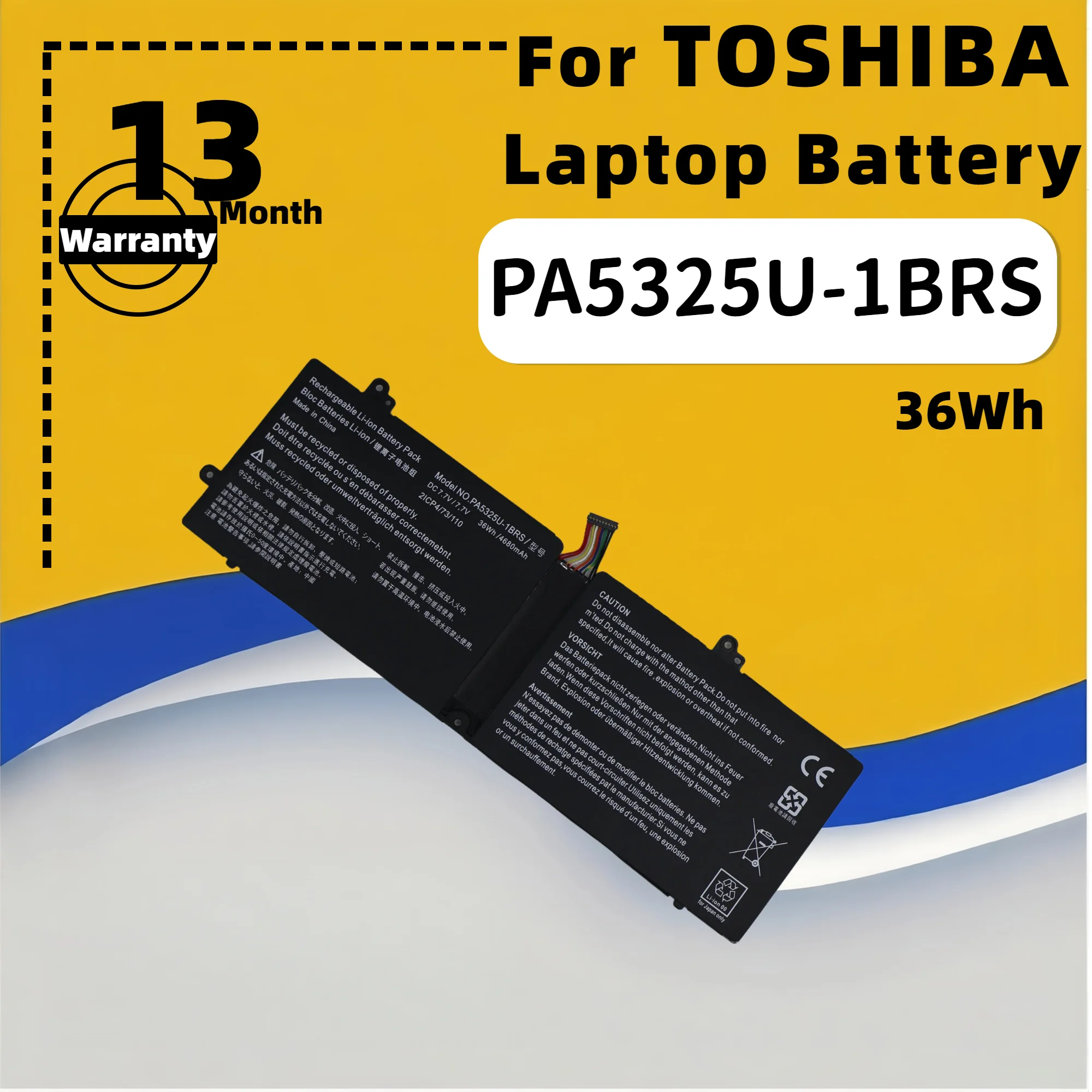 

FRLESUI For Toshiba Port g X30T-E-113,Portege X30T-E-10Q,176,1DP,X30-T-E PA5325U-1BRS PA5325U PA5325 Battery
