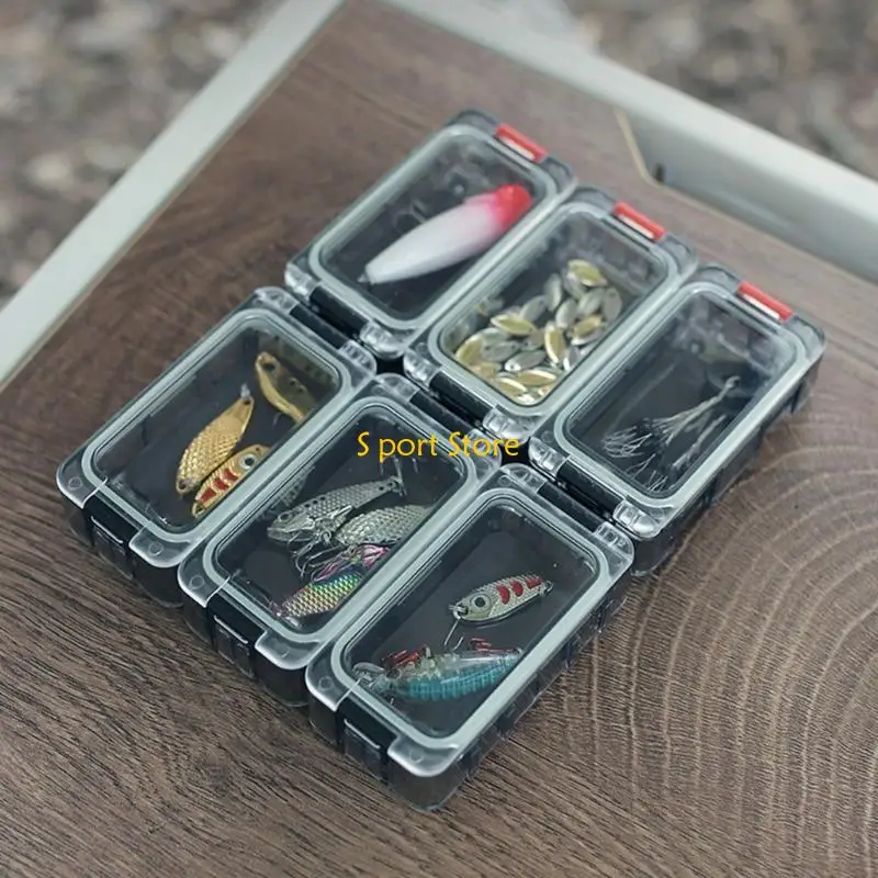 U2JB Fishing Tackle Box Water Resistant Luminous Tackle Box For Fishing Lure