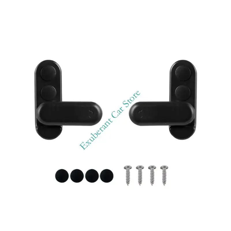 H3CE 2Pcs Complete Set Folding Clamps Table Bracket Cabinet Board Rotary Lock Easy Installation Accessories