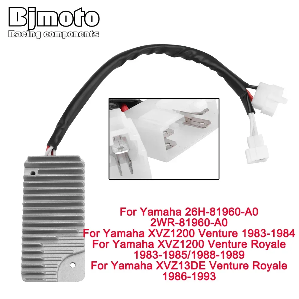 

2WR-81960-A0 Regulator Rectifier For Yamaha 26H-81960-A0 XVZ1200 XVZ13DE Venture Royale 1983 1984 1985 1988 1989