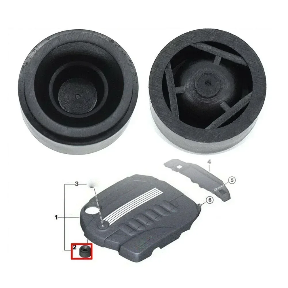 2x For Bmw 1 2 3 4 5 6 7 Series X3 X4 X6 Engine Cover Rubber Mounting  Engine Cover Rubber Mounting Bush