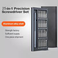 25/63 in 1 Magnetic Precision Screwdriver Set Kit Professional Repair Tools for Phone PC Electronics Computer with Torx Hex Bits