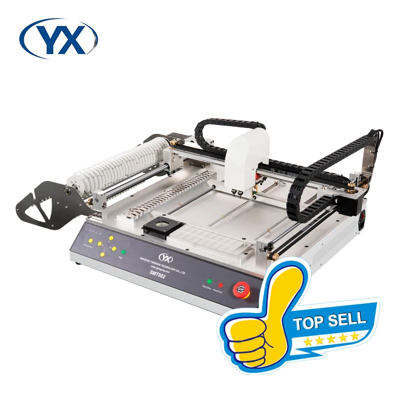 (Stock in EU)Pick and Place Machine SMT802A LED pick and place machine PNP Machine Factory