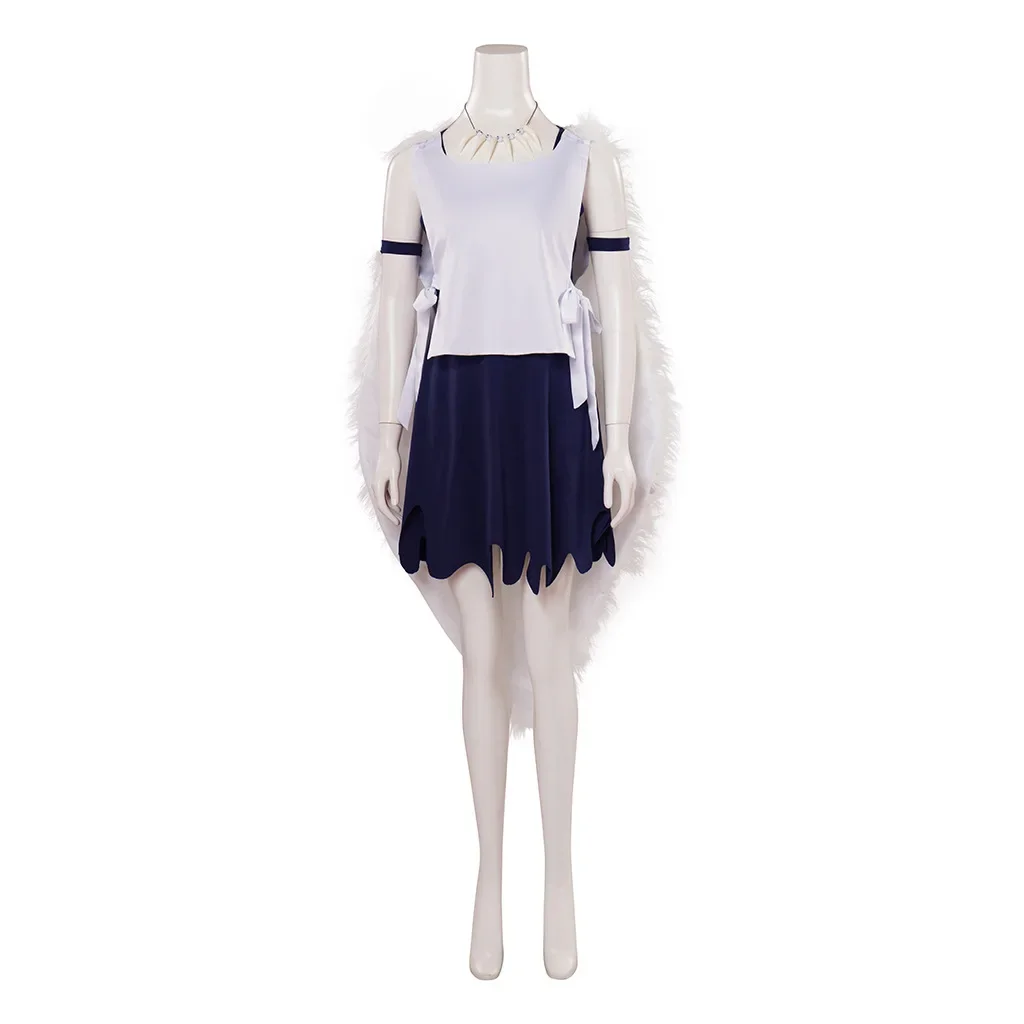 

Fantasia Princess San Cosplay Costume Anime Mononoke Shirt Skirt Necklace Women Clothes Outfits Halloween Carnival Party Suit
