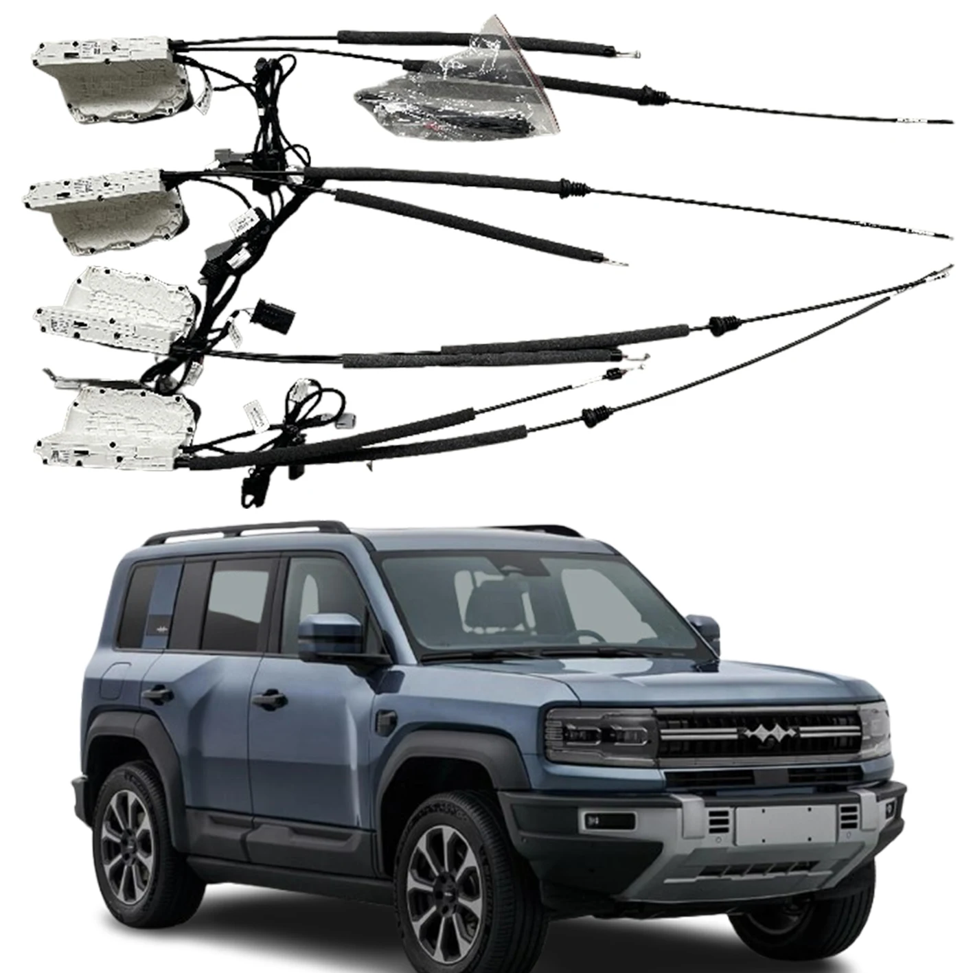 

Factory Price System Soft Close Automotive Car Doors Auto Electric Suction Door Vacuum For Fangchengbao Bao 5