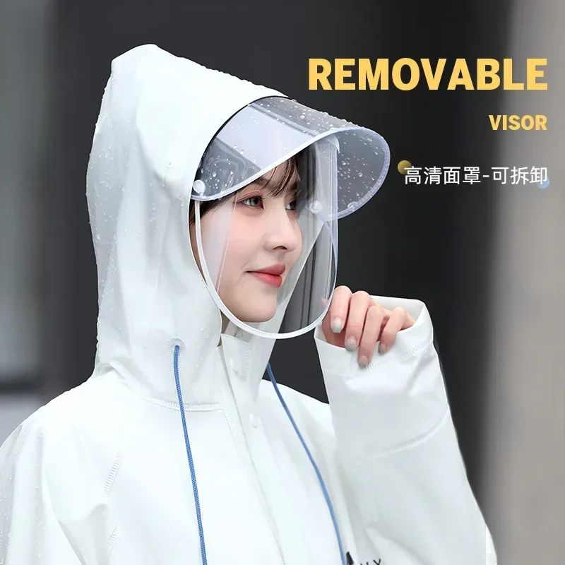 Raincoat Suit Waterproof Breathable Rain Coat Pants PVC Travel Women for Rainwear Adults Fishing Men Raincoat Hiking