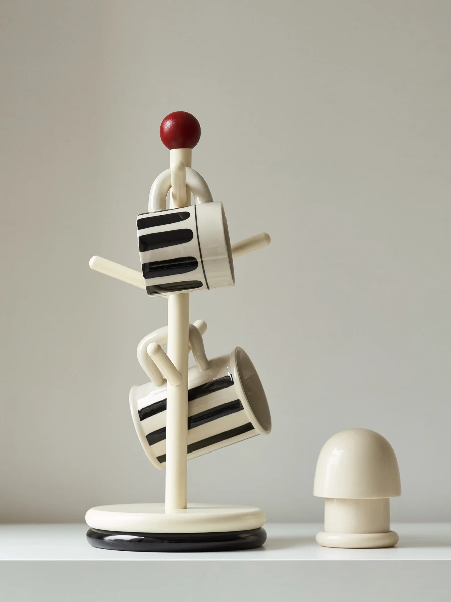 

Оригинальный деревянный держатель для кружек, настольный органайзер для перевернутых чашек, аксессуары для дома и ванной MO MO'S TALK