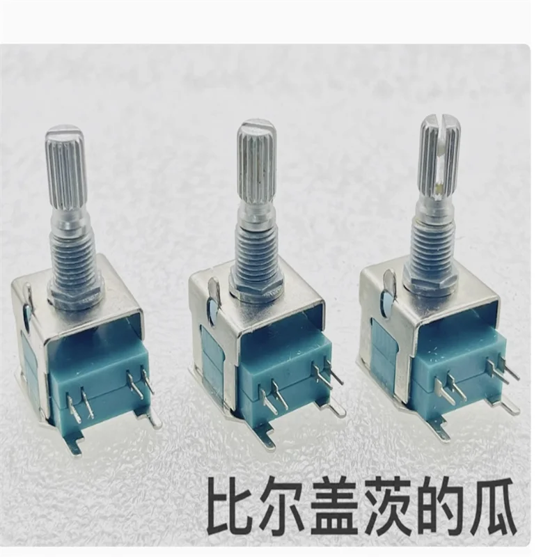 1 PCS Pulse Encoder EC18 Type 360 ° Rotating Yamaha Amplifier Volume Adjustment Flower Axis Length 20mm